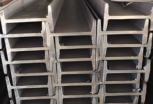 Travi in Acciaio Portanti Standard ASTM Grado Q235, Trave a I 10, Trave a H 12 80 Senza Taglio per Uso in Edilizia - Product Image 3