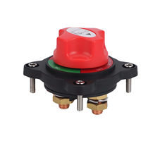 Interruptor Maestro de Batería Tipo Cruzado, Desconexión de Alta Resistencia para Coche, Barco, Yate - Alta Corriente 48V CC 300A