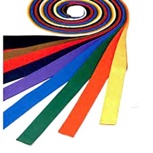 Ensemble de ceintures colorées de Taekwondo, équipement d'entraînement d'arts martiaux unisexe en nylon durable - Product Image 1