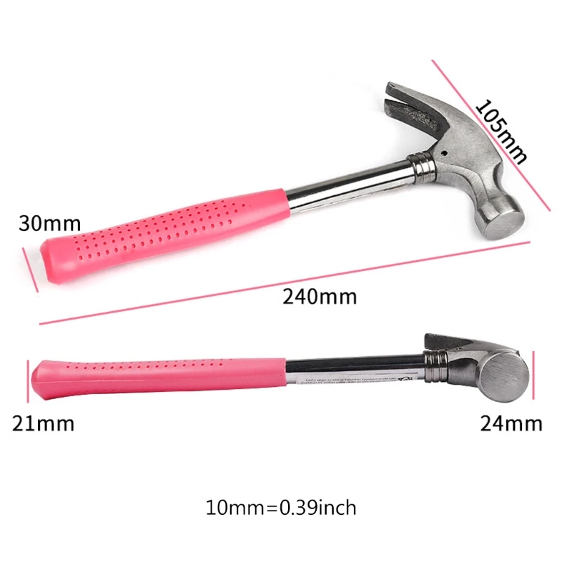 39-piece Pink Lady Tool Set Multi-purpose Hard Case Oem Carbon Steel