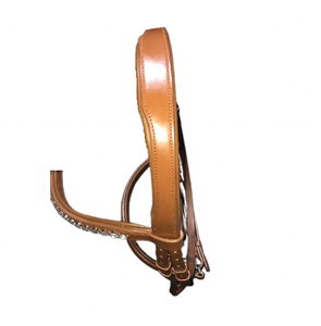 Brida de Cuero de Caballo de Primera Calidad con Diadema de Cristal | Elegante y Resistente Brida Ecuestre con Juego de Riendas para Entrenamiento y Exhibiciones - Product Image 5
