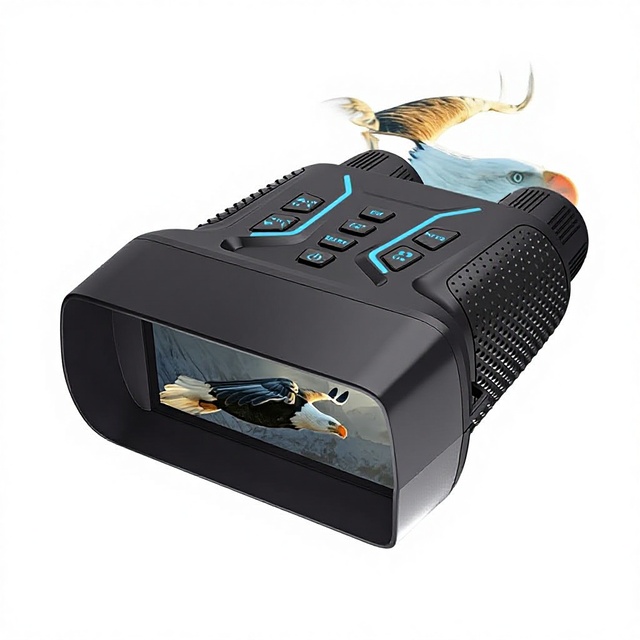 Cross-border New Night Vision 45-Inch Large Screen Infrared Digital Telescope 4K HD Goggles Full Color Camera 400m Effective