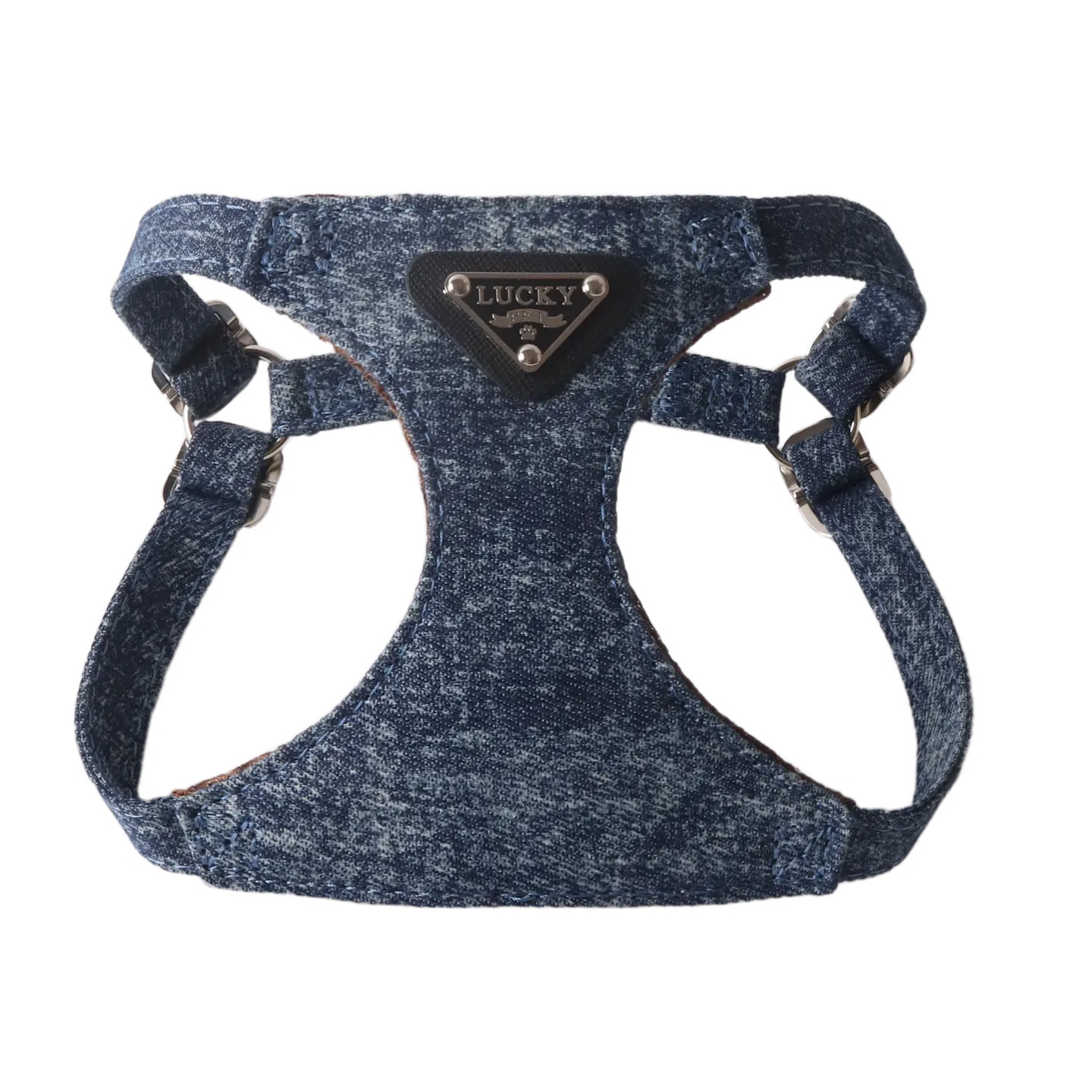 Espalda de pecho simple azul