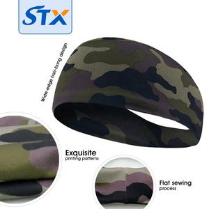 ضغط السائبة عصابة رأس الرياضة البيسبول مخصص كرة السلة رباطات تشغيل مع شعار عادي امتصاص العرق اليوغا تجريب رباط شعر - Product Image 2