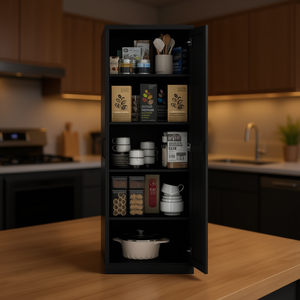 Mueble de Cocina Moderno Multifuncional de MDF para Almacenamiento - Product Image 2