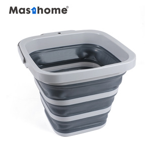 Secchio Pieghevole in Plastica PP TPR da 5L per Bambini, Mini Secchio per Acqua, Soluzione Completa per Campeggio - Product Image 1