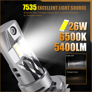 Plug-and-play thiết kế 1:1 11-18V 28W 2600lm H7 H1 H3 hb3 9005 xe dẫn ánh sáng 6000K cho các mô hình Accord/A4 tự động dẫn đèn pha mới - Product Image 3