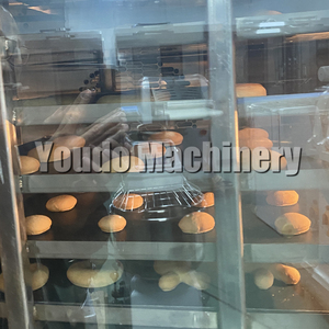 <span class=keywords><strong>Horno</strong></span> Rotatorio Eléctrico de Aire Caliente con Múltiples Bandejas, de Acero Inoxidable, con Función de Vapor, Equipo de Panadería Comercial para la Elaboración de Pan - Product Image 5