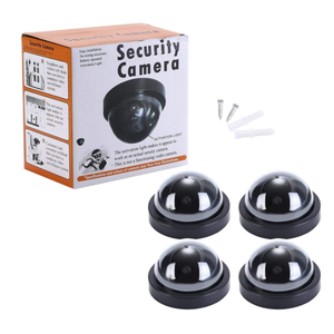 Vendita calda a casa di sicurezza per interni manichino cupola di simulazione senza video e fotocamera audio con lampeggiante LED rosso - Product Image 5