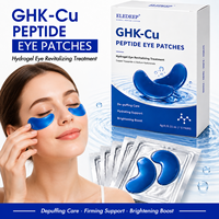 Patchs pour les yeux au peptide GHK-Cu, patchs sous les yeux, masque pour les yeux en hydrogel hydratant pour les ridules, les poches sous les yeux, les cernes, tous types de peau G