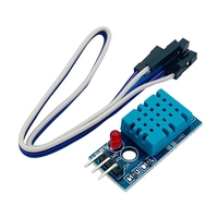 Modul Sensor Suhu dan Kelembaban Relatif DHT11 dengan Sensor Suhu Elektronik Cerdas LED
