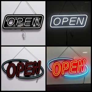 Enseigne au néon personnalisée avec des ailes d'ange, éclairage commercial, publicité, enseigne lumineuse, logo ouvert, panneau de lettres, magasin, enseigne au néon LED flexible personnalisée - Product Image 4