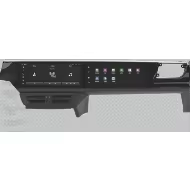 Unit Head Multimedia Navigasi Layar Ganda 12,3 inci untuk Porsche Macan 2014-2015/2016