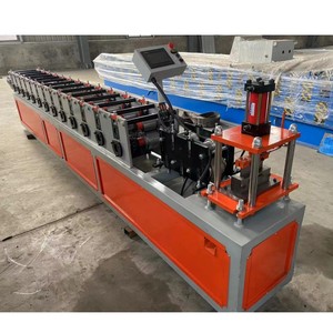 Máquina de fabricación de listones de persiana enrollable de fácil operación, paneles de puerta de persiana, máquina formadora de rollos - Product Image 3