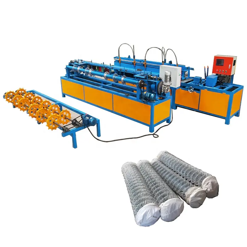 Full Automatic Equipment For The Production Of Chain Link Fence Metal Mesh