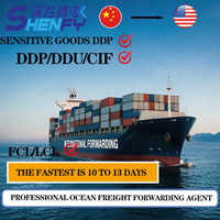 Transitaire fiable, expédition LCL Chine vers les États-Unis, fret maritime à bas prix, agent de fret mondial