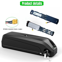Batterie de vélo électrique au lithium-ion Hailong 36V 48V 15AH pour vélo électrique avec chargeur BMS pour moteur 2000W 1000W 750W Wallenpower