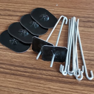 Nhôm & kẽm Fastener clip để gắn dây bảo vệ sóc chim để Tấm pin mặt trời nhanh chóng và an toàn Bảng điều khiển năng lượng mặt trời bảo vệ chim - Product Image 6