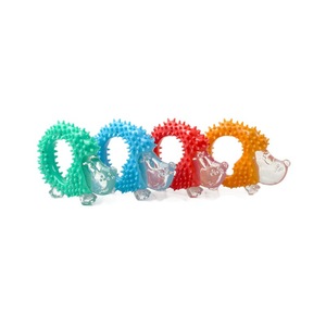 Jouet à mâcher hérisson en TPR pour chiens, soins dentaires, fournitures pour animaux de compagnie d'intérieur, 83g JH-6163 - Product Image 4