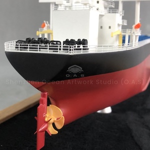 O.A.S Modèle de bateau vraquier personnalisé de 65cm Modèle d'usine Modèle de bateau en plastique ABS de style nautique pour les cadeaux d'affaires - Product Image 2