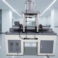 Machine d'essai de flexion de barres d'acier horizontales à trois cylindres, usage à 180 degrés, protection IP55, haute précision, 380V