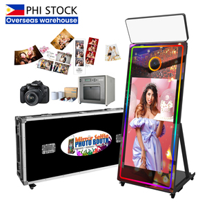 Photomaton Miroir Magique avec Imprimante, Contrôle Tactile, Impression <span class=keywords><strong>en</strong></span> Libre-Service, Direct Usine, avec Flight Case - Product Image 6