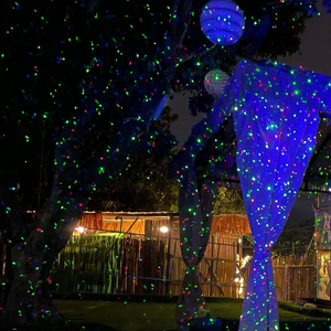 Projecteur laser d'extérieur étanche IP67, lumière de projection de luciole dynamique, lampe décorative pour fête de jardin - Product Image 1