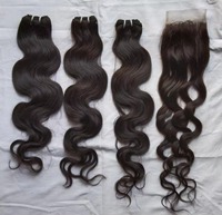 Cheveux humains Remy de qualité export indienne pour extensions, double trame, toutes couleurs, emballage personnalisable