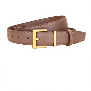 Ceintures tendance en alliage et cuir noir kaki pour femmes, à faible MOQ, pour tenues décontractées, sportives et robes d'été, <span class=keywords><strong>ceinture</strong></span> de créateur pour femmes - Product Image 4