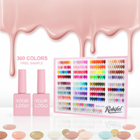 TPO HEMA FREE Colorful 300 Colors for Brand UV Gel LED Art Nail Polish Set Long Lasting Professional Salon HALAL MSDS