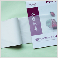 Bview Art A3 A4 60gsm Bloc de papier calque pour artistes Papier trace blanc Translucide Papier calque clair