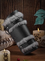 Bracelets vikings, armure de barbare, faux PU WJF33, costume d'Halloween et de Renaissance médiévale, choix idéal pour les cadeaux