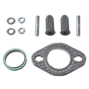 Accessoires pour motos, kit de vis pour tuyau d'échappement du moteur 50-150cc, écrous et rondelles antirouille pour tuyau d'échappement, adapté pour GY6 - Product Image 1