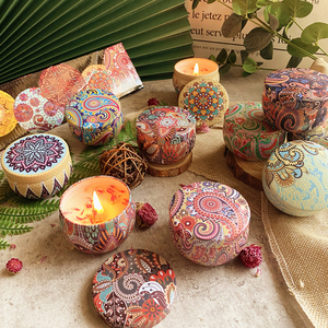 Vela perfumada Vintage para decoración del hogar, vela <span class=keywords><strong>de</strong></span> cera <span class=keywords><strong>de</strong></span> soja, regalo <span class=keywords><strong>de</strong></span> cumpleaños y boda, 20 tipos <span class=keywords><strong>de</strong></span> olores - Product Image 1
