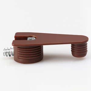 Furniture <b>Hardware</b> Cabinet Connecting Screws Bolts Wood Fittings Zinc Alloy Shelf Support Joint Plastic 3 in 1 Plate Holder - Product Image 6