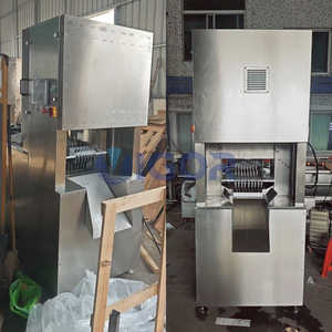 Machine à découper la viande et les os à usage commercial, scie à convoyeur industrielle robuste pour les côtes de bœuf et les blocs de viande congelée - Product Image 3