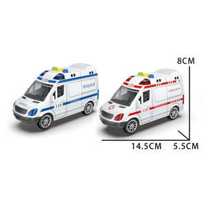 Nouvelle conception de voiture <span class=keywords><strong>jouet</strong></span> à inertie à succès, modèle de véhicule à inertie en plastique avec son, lumière et musique, police, <span class=keywords><strong>ambulance</strong></span>, camion, <span class=keywords><strong>jouet</strong></span> pour garçons - Product Image 3