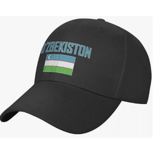 Casquette de baseball ajustable Snapback avec drapeau de l'Ouzbékistan 2026 <span class=keywords><strong>pour</strong></span> le match de football mondial – Chapeau de sport tendance <span class=keywords><strong>pour</strong></span> femmes et hommes - Product Image 1