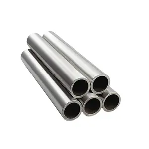 Tubo de titanio personalizado Gr1 Gr2 CP-Ti 2 2,5 2,75 3 pulgadas tubo de titanio para tubo de admisión tubo de escape
