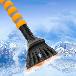À la mode détachable pare-brise fenêtre neige brosse Portable ergonomique mousse poignée glace grattoir pour voitures - Product Image 6