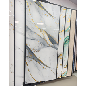 Protection UV CE Intérieur Pierre artificielle Mur de fond de télévision Plaque de marbre Faux panneaux muraux en pierre <span class=keywords><strong>pour</strong></span> salon - Product Image 2