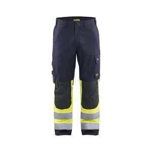 BLAKLADER - 148815128933C52 Pantalones inherentes multinorm Azul marino/amarillo-EAN 7330509622216 ROPA DE TRABAJO RESISTENTE A LLAMAS - Product Image 1