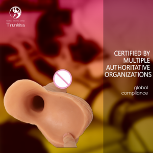 Consolador hueco portátil para hombre, productos para adultos, Material de silicona suave de alta calidad para juguetes sexuales masculinos, consolador hueco, condón - Product Image 6