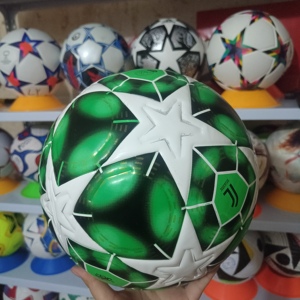 Ballon de football de taille 5 populaire dans le monde entier, en PU PVC, thermocollé, de qualité supérieure, pour le sport - Product Image 4