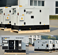 Groupe électrogène diesel 6BT 110V 220V 60Hz 120kVA 90kW avec démarrage automatique ATS pour le Pérou