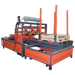 Hand Push Automatic Nailing Accurate And Fast Semi-Automatic Pallet Nailing Machine Wood Horizontal Pallet Nailing Machine