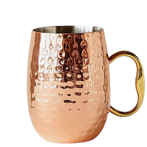 Accesorios de Bar Cerveza y Vino Bebida Taza de cobre de metal para bebidas Servidor Ayurveda Beneficios para la salud Camping Uso al aire libre - Product Image 5
