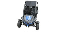 Buggy tout-terrain personnalisé K5 à essence 169CC, refroidissement par air, 4 temps, 2 places et 1 place, transmission par chaîne, kart d'extérieur