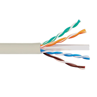 Solución de sistema de cableado de red Productos Chaqueta de PVC 1000 pies Cat6 a Cable Ethernet de 1000 pies Cat6 100 pies Sftp 305m Rollo Verde