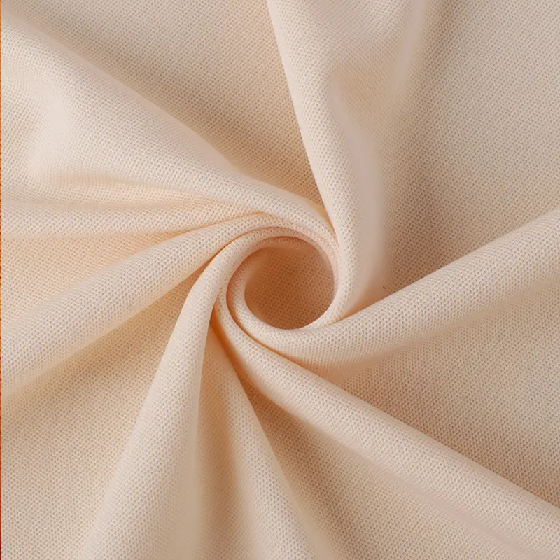 Yüksek kaliteli nefes Polo GÖMLEK reklam % üniforma kumaşı çevre dostu geri dönüşümlü Polyester pike kumaş